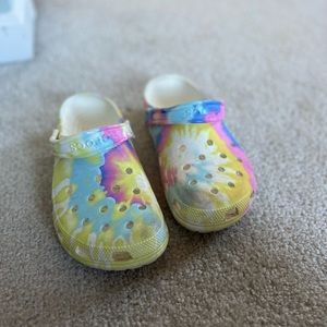 Rainbow Crocs